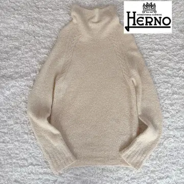 헬레노 터틀넥 니트 캐시미어 실크 이탈리아제 46