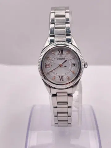 [ 한정품 ] SEIKO 세이코 1B22-0BZ0 전파 솔라 실버