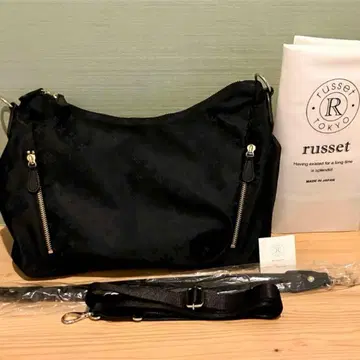 새상품급 러셋 2way 숄더백 russet 백 블랙 네이비