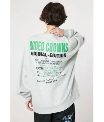 ORIGINAL EDITION 로고 맨투맨