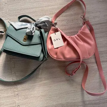 GRL 리본 포함 숄더백 세트