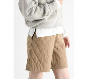 야마다야 VIN 퀼팅 베이지 큐롯