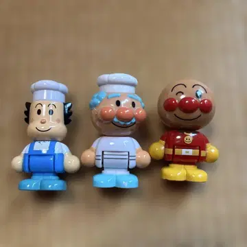 호빵맨 캐릭터 3체 세트 타운 인형