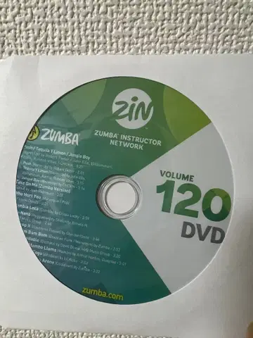 Zumba Volume 120 DVD