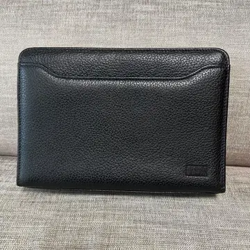 DAKS 클러치백 세컨드 백 소가죽 블랙