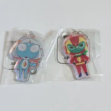 개구리 중사 케로로 cu 젤리 홀로그램 아크릴 키링 기로로 타루루