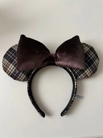 디즈니랜드 시 카츄샤 체크 무늬