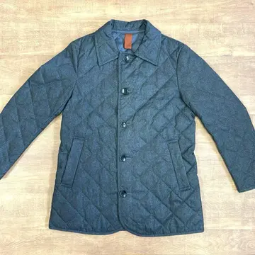 새상품급 ABAHOUSE 퀼팅 다운 자켓 44 KWD 그레이