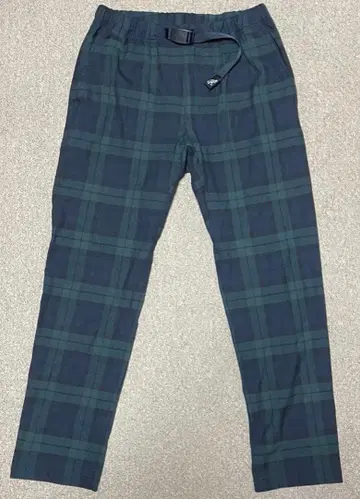 그라미치 x EDIFICE 별주 2WAY 스트레치 팬츠 블랙워치 패턴