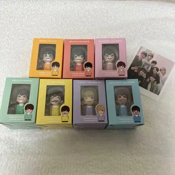 나니와단시 손가락 인형 마스코트 7개 덤 포함 미개봉 새상품