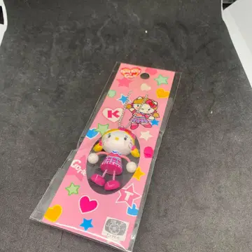 헬로키티 스트랩 고리에 콜라보 지역 한정 키티