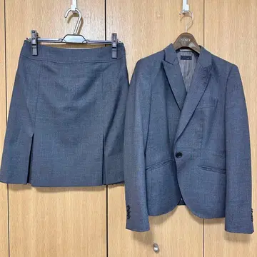 [ ONLY ] 그레이 스커트 수트 셋업 ( 9호 )