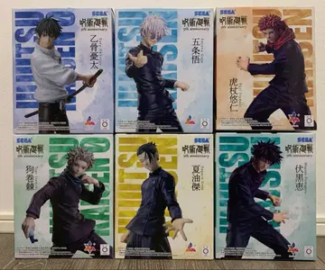 주술회전 피규어 6종 세트