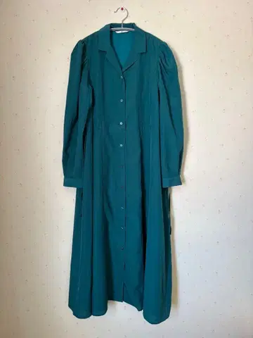 틸 긴팔 셔츠 원피스