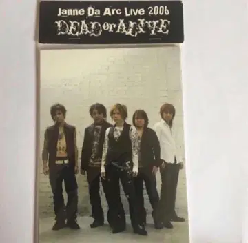 Janne Da Arc 투어 라이브 굿즈 엽서 미사용