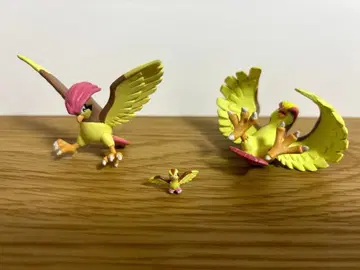 입체 포켓몬 도감 꼬부기, 발챙이, 피죳토 피규어