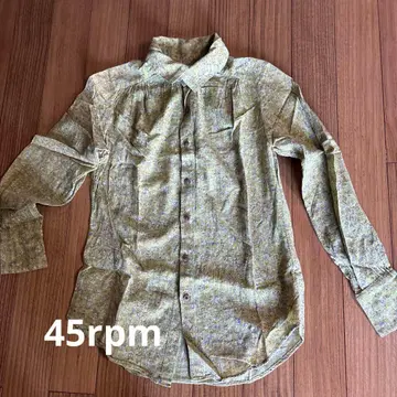 45rpm 블라우스 면 100% 촉감 탁월