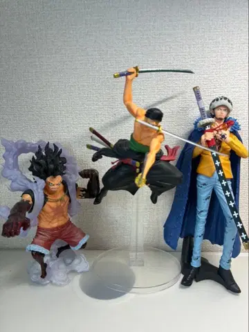 원피스 피규어 루피 로우 조로 (제일복권) 3체 세트