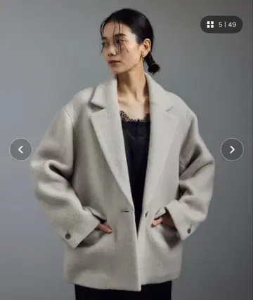 [ WEB 한정판 ] 키드 모헤어 샤기 자켓 / 샤기 코트