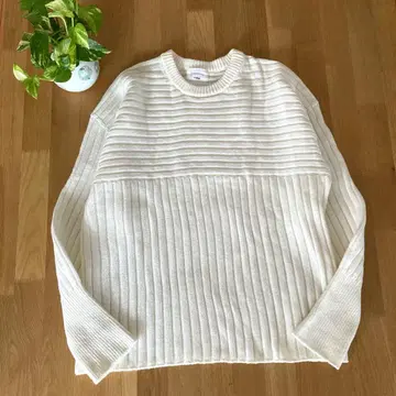crepuscule for RHC 니트 긴팔 스웨터 리브 니트 일본제