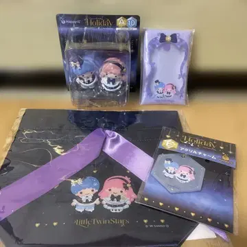 산리오 Happy 복권 리틀트윈스타 (키키라라) 세트