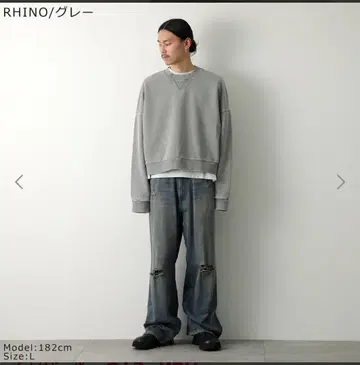 EntireStudios BOX CREW SWEATSHIRT M