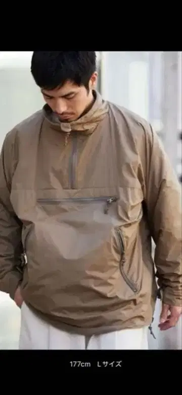 HINSON 리버서블 플리스 하프 지퍼 풀오버 자켓 L