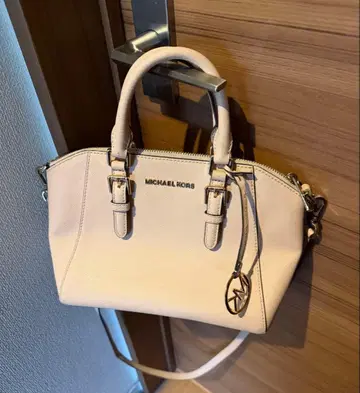 MICHAEL KORS 핑크 베이지 핸드백