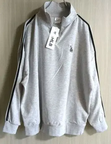 하프 지퍼 트레이닝복 MLB 다저스 오타니 쇼헤이 더블 라인 저지 L