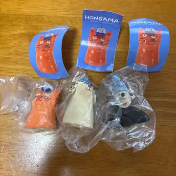 HONGAMA 홍가마 가챠가챠 미니어처 컬렉션 3종 세트