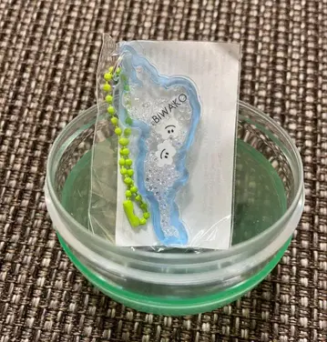 비와코 키링 비와코 밸리 스카이블루 구름