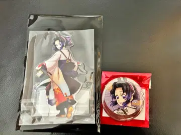 귀멸의 칼날 띠별 말띠 아크릴 스탠드 캔뱃지 코쵸 시노부