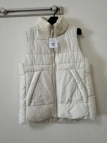 아이보리 다운 베스트 사이즈 38 야마다야 MEDOC