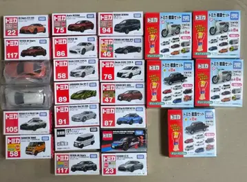 토미카 묶음 판매 21대 세트 표지판 세트 포함 특가 상품