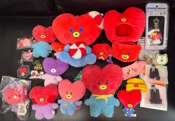 BTS BT21 타이니탄 V 테테 TATA 봉제 인형 묶음 판매