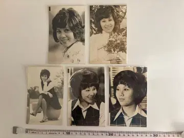 쇼와 레트로 천지 마리 브로마이드 생사진 5장 레트로 쇼와