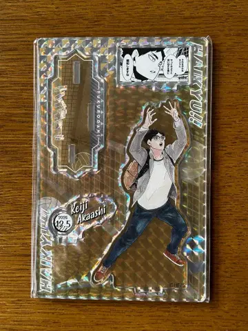 하이큐 생일 아크릴 스탠드 아카아시 케이지 익명 배송