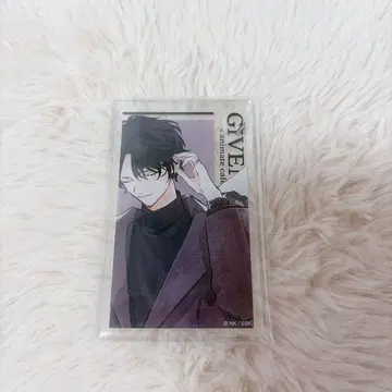 기븐 애니카페 케다마 복조리 아크릴 카드 우츠키