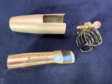 Beechler 벨라이트 메탈 5 소프라노 색소폰용 마우스피스