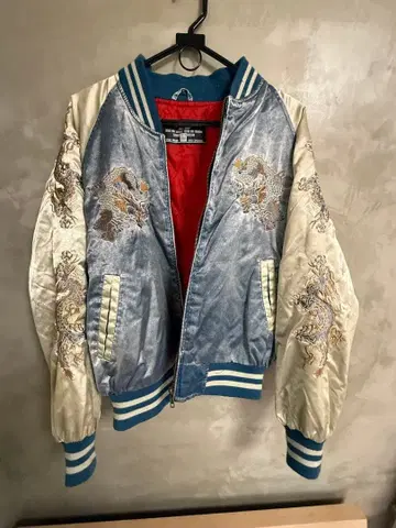 정글 스톰 스카잔 빈티지 요코스카 80s 자수