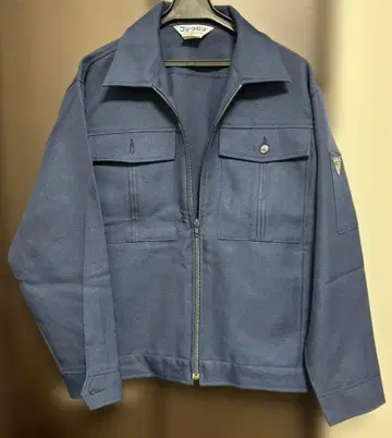 네이비 자켓 작업복 지벡 XEBEC 플리츠론 M 7570