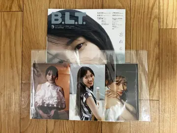 노기자카46 카와사키 사쿠라 B.L.T. 9월 엽서 3종 컴프