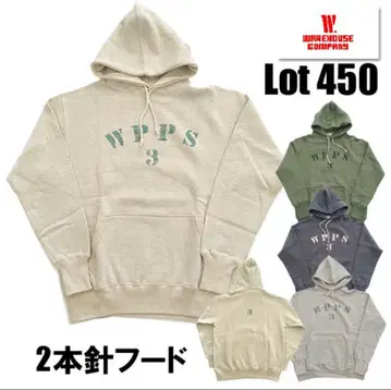 WAREHOUSE 맨투맨 후드티 Lot.450
