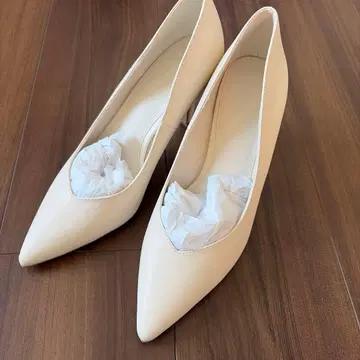 RANDA 아이보리 스틸레토 펌프스 24.5