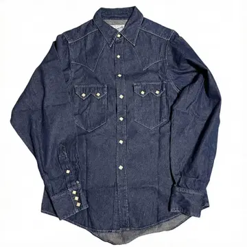 [ USA제 ] Rockmount 락마운트 데님 웨스턴 셔츠 M