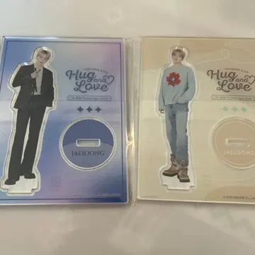 JX Jaejoong Hug and Love 아크릴 스탠드 2세트