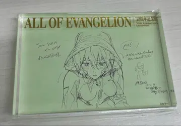아야나미 레이 (가칭) 금박 아크릴 블록 ALL OF EVANGELION
