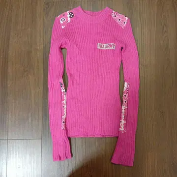 hysteric glamour 니트 페이즐리 레어 빈티지 스웨터