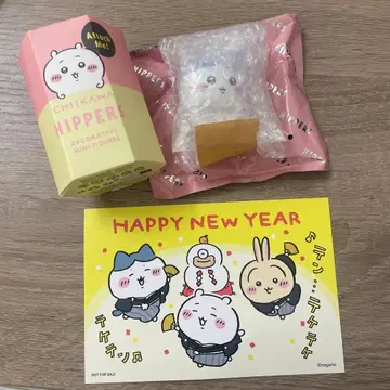 치이카와 (먼작귀) 히퍼스 하치와레 미사용 새상품 신년 엽서 포함