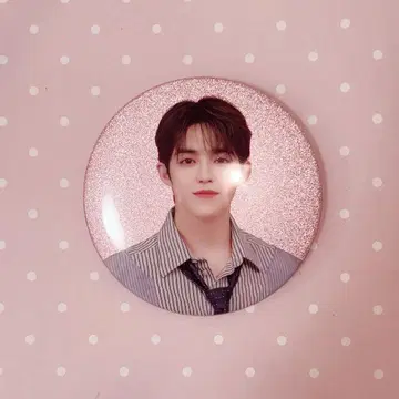 에스크 holiday 캔뱃지